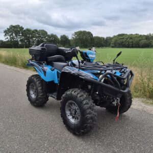 VERKOCHT Yamaha Grizzly 700 4x4 met auto kenteken