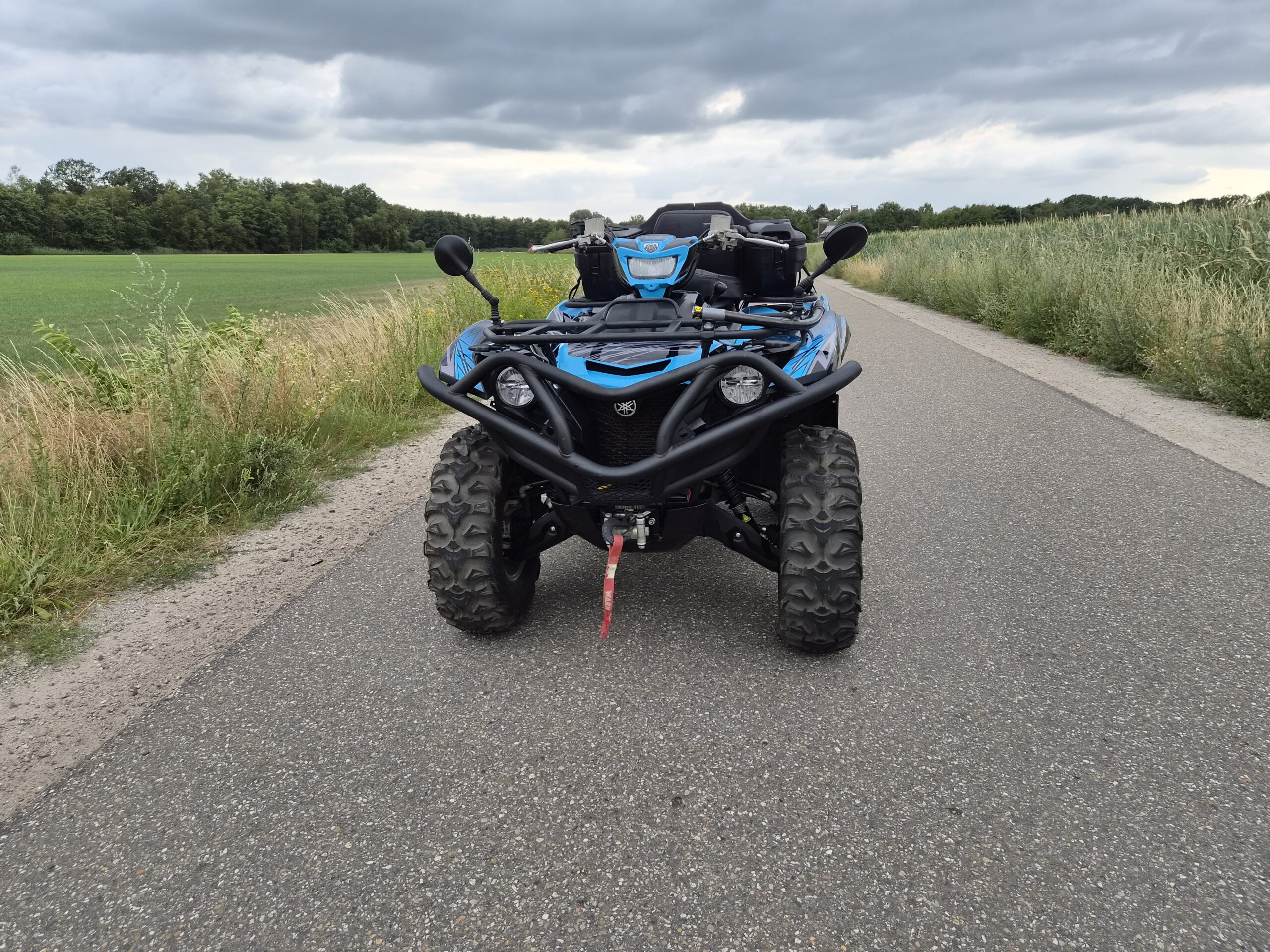 VERKOCHT Yamaha Grizzly 700 4x4 met auto kenteken - Afbeelding 12