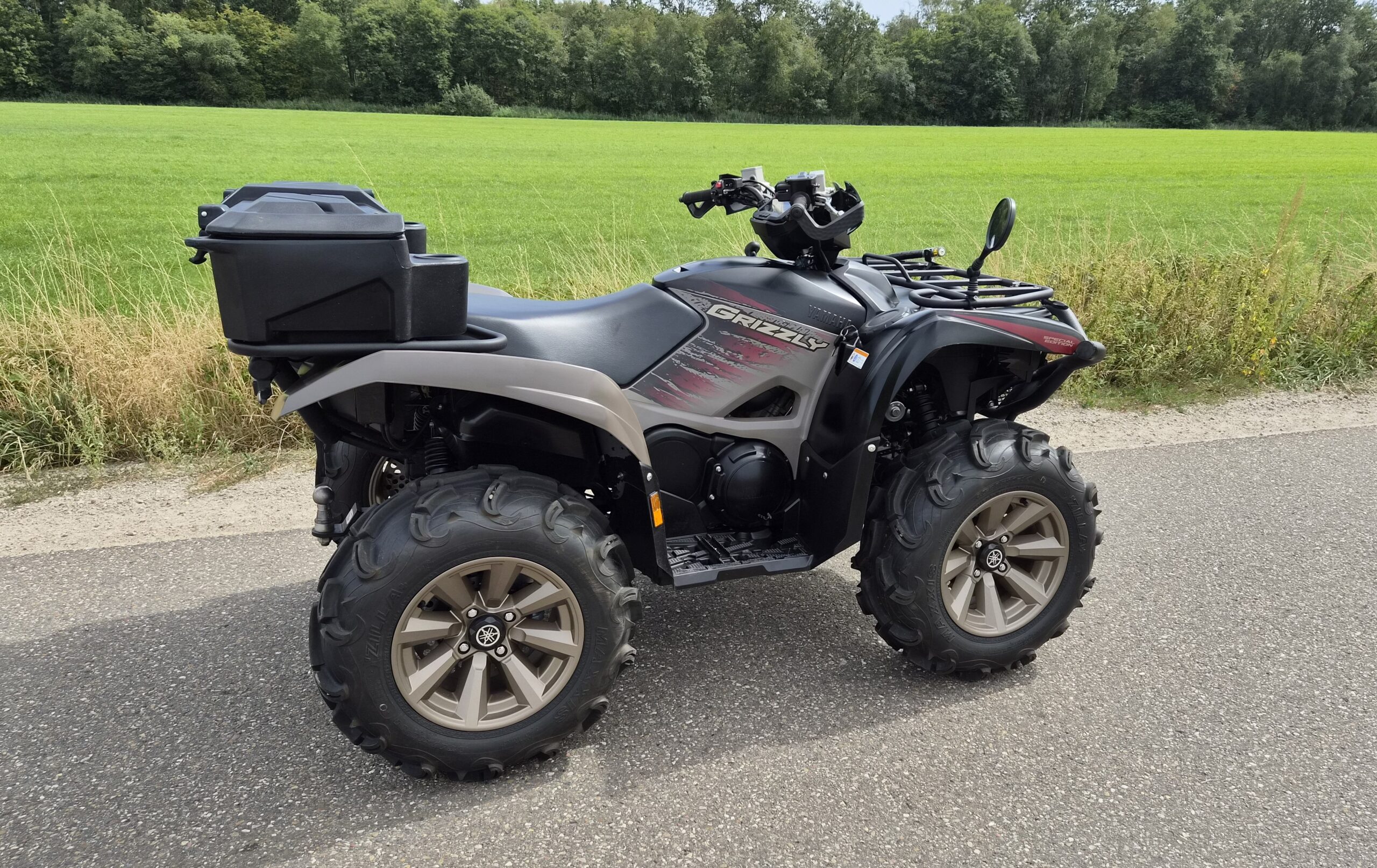 VERKOCHT Yamaha Grizzly 700 SE 4x4 met kenteken - Afbeelding 4