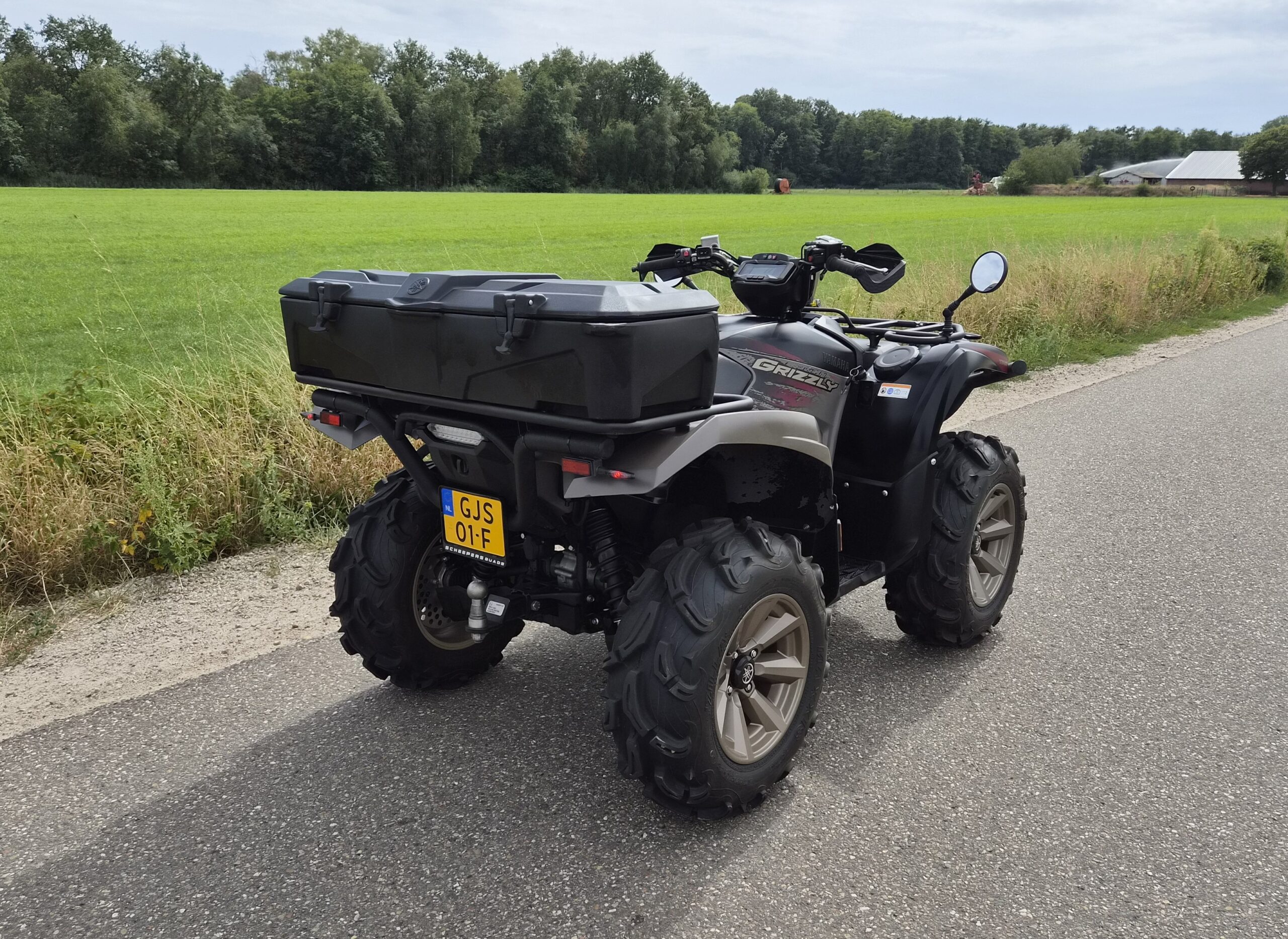 VERKOCHT Yamaha Grizzly 700 SE 4x4 met kenteken - Afbeelding 5
