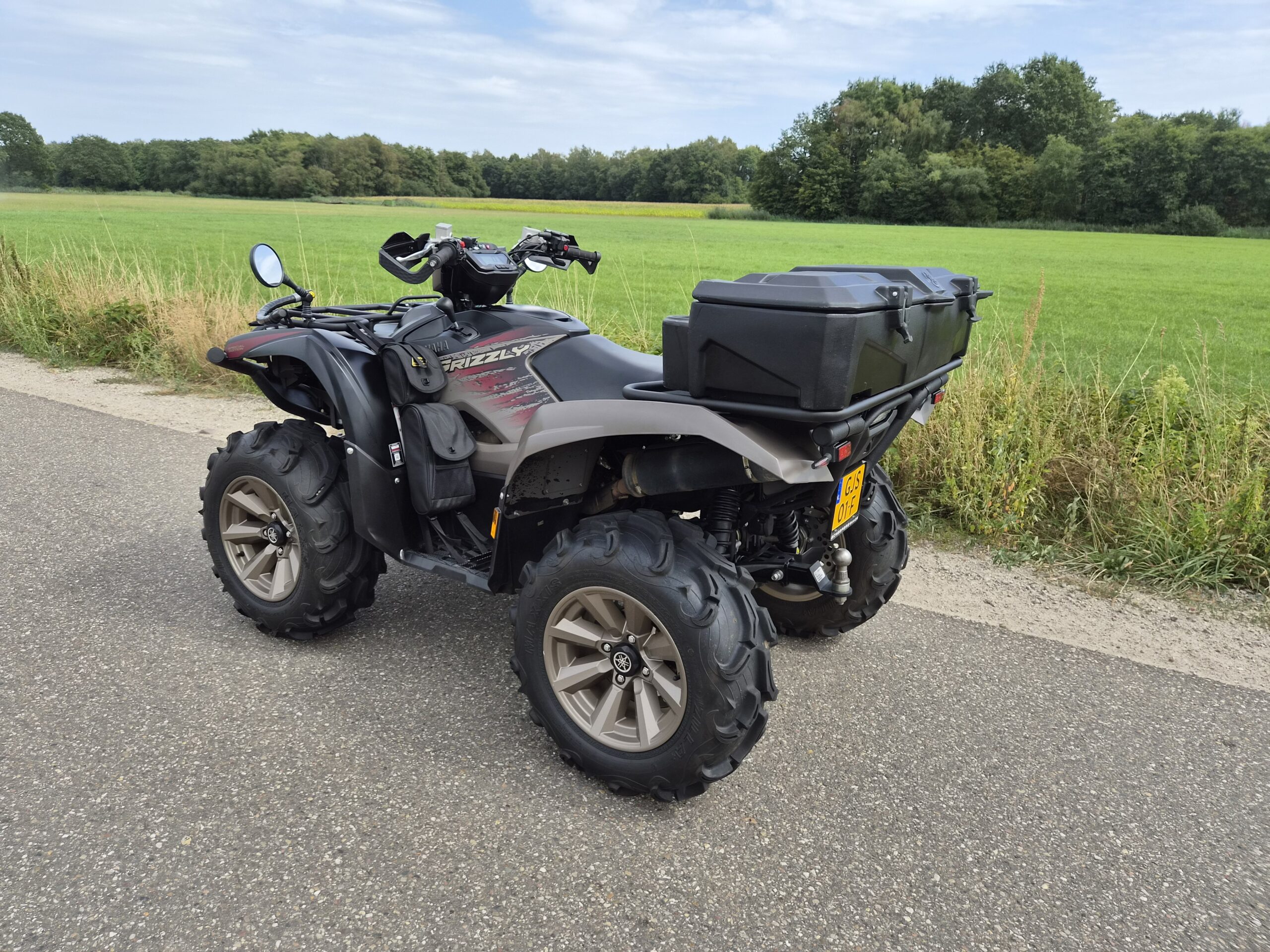 VERKOCHT Yamaha Grizzly 700 SE 4x4 met kenteken - Afbeelding 9