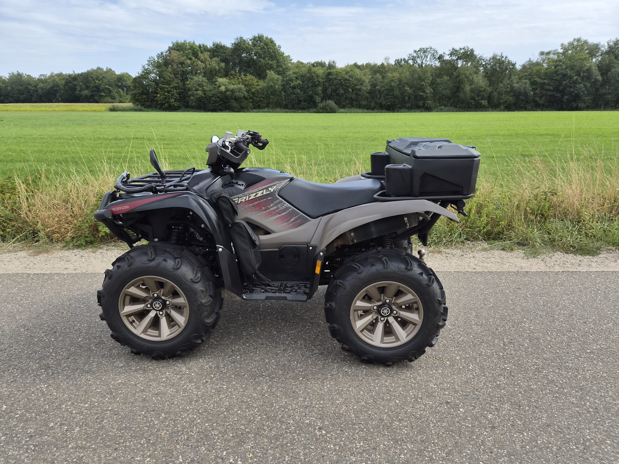 VERKOCHT Yamaha Grizzly 700 SE 4x4 met kenteken - Afbeelding 10