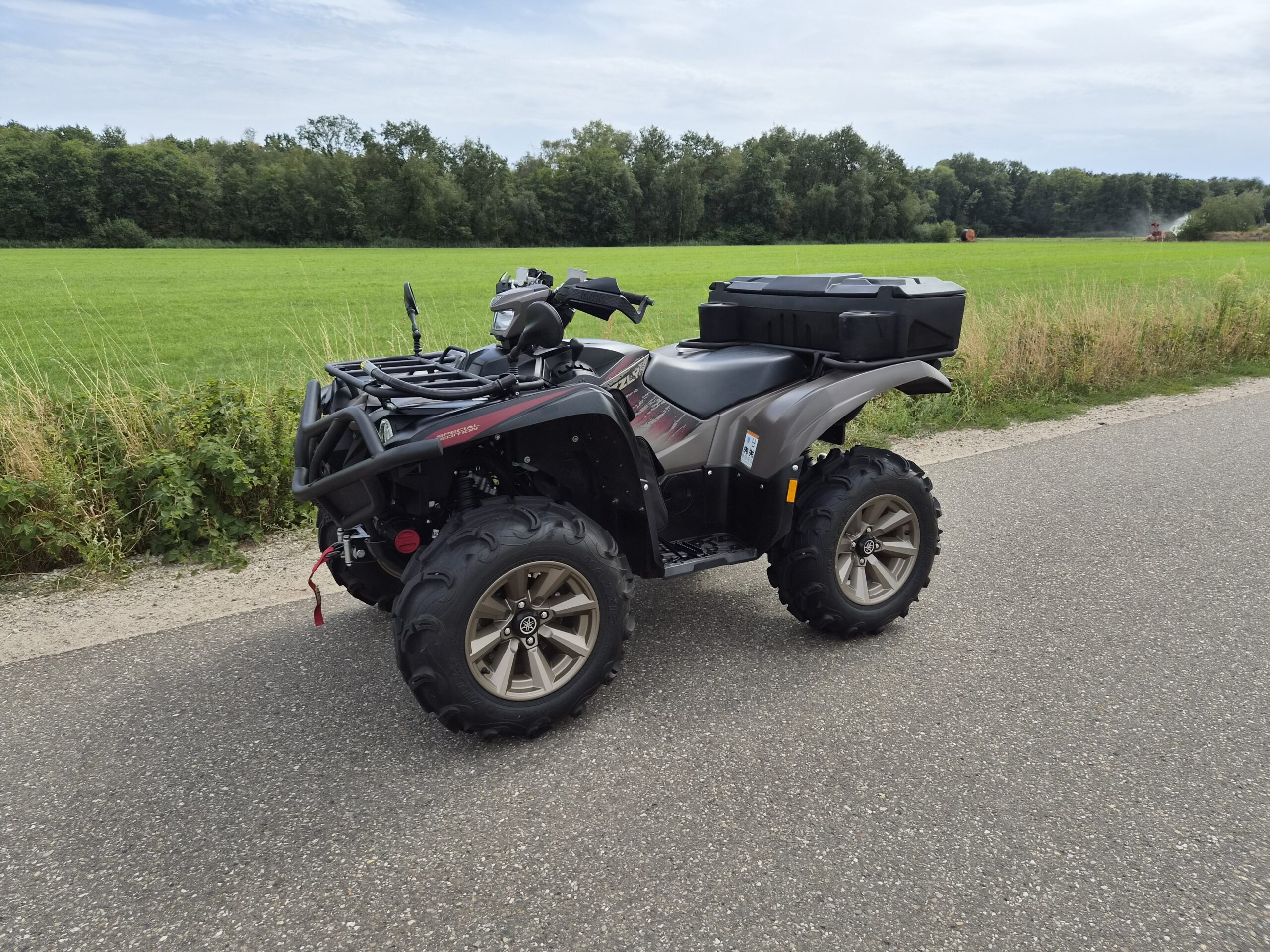 VERKOCHT Yamaha Grizzly 700 SE 4x4 met kenteken - Afbeelding 11