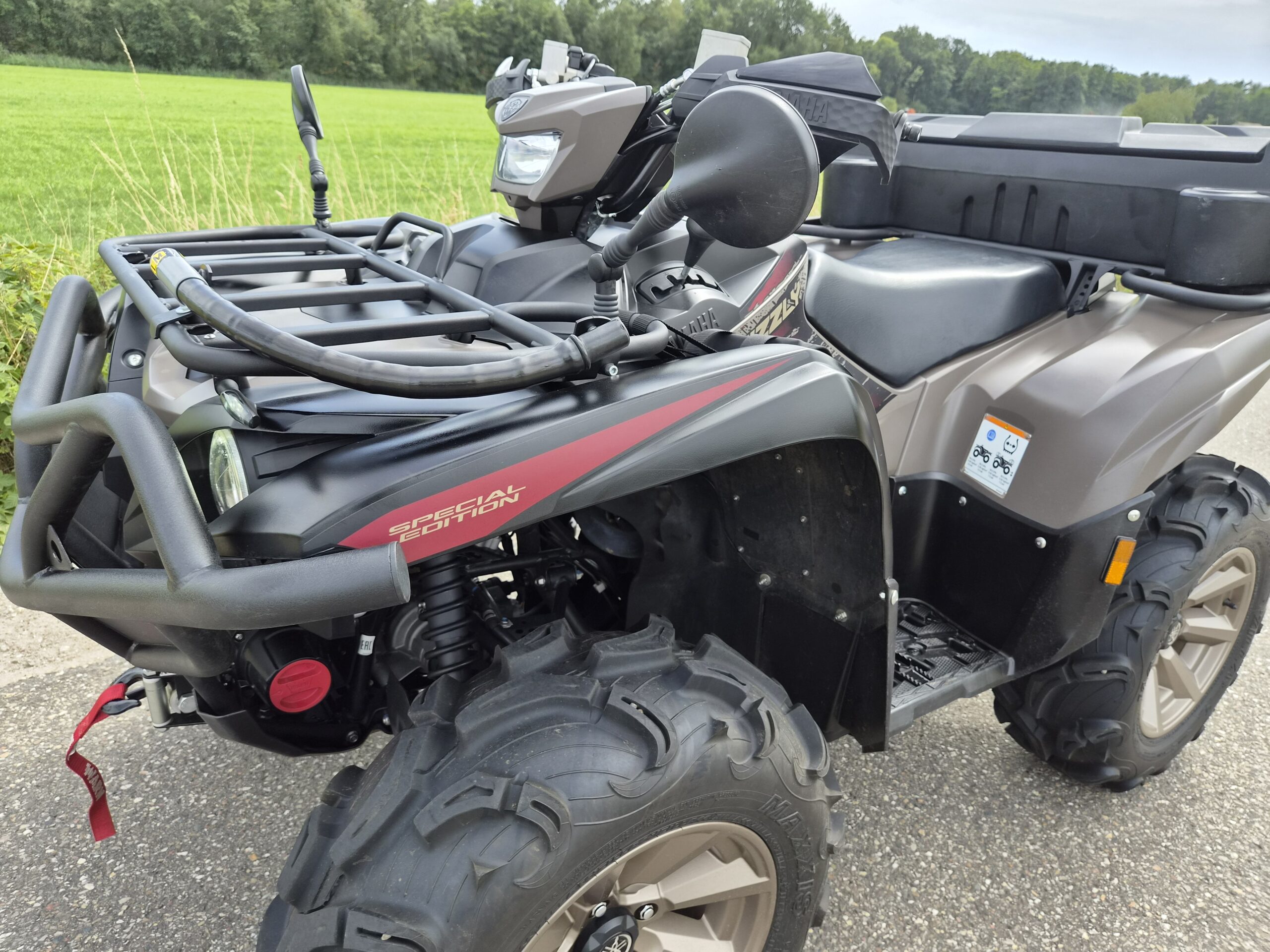 VERKOCHT Yamaha Grizzly 700 SE 4x4 met kenteken - Afbeelding 12