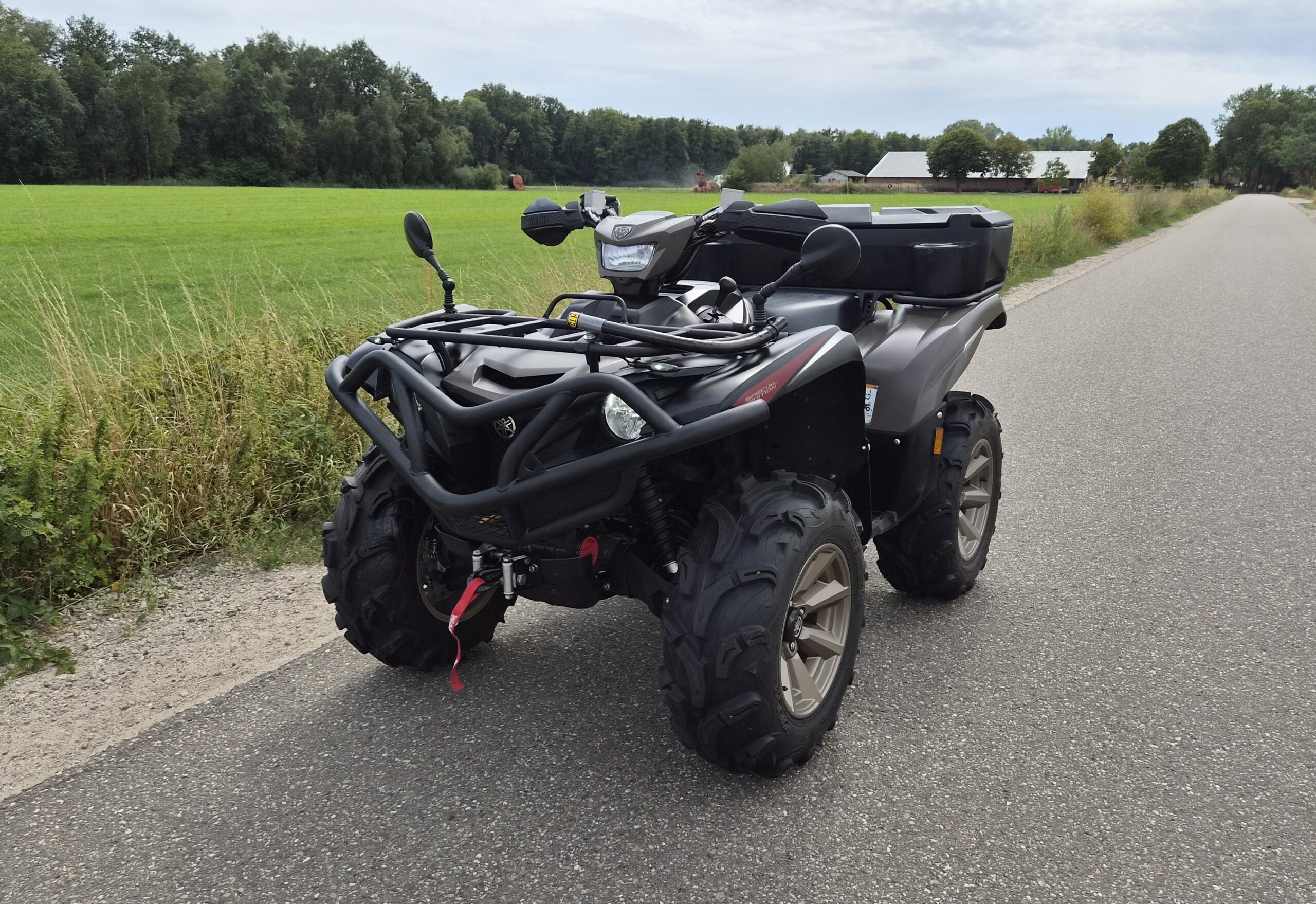 VERKOCHT Yamaha Grizzly 700 SE 4x4 met kenteken - Afbeelding 13