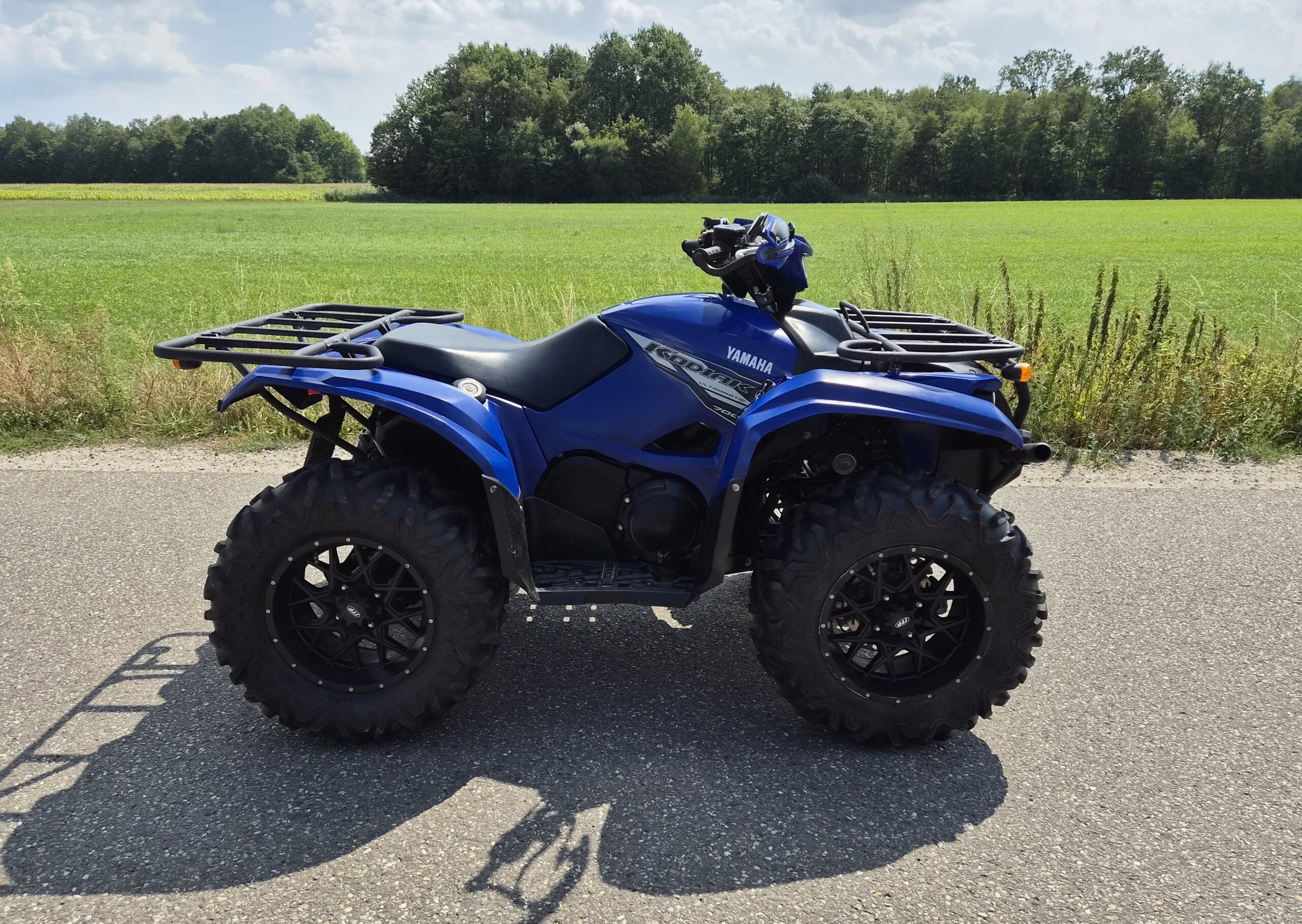 VERKOCHT Yamaha kodiak 700 4x4 EPS met kenteken - Afbeelding 4