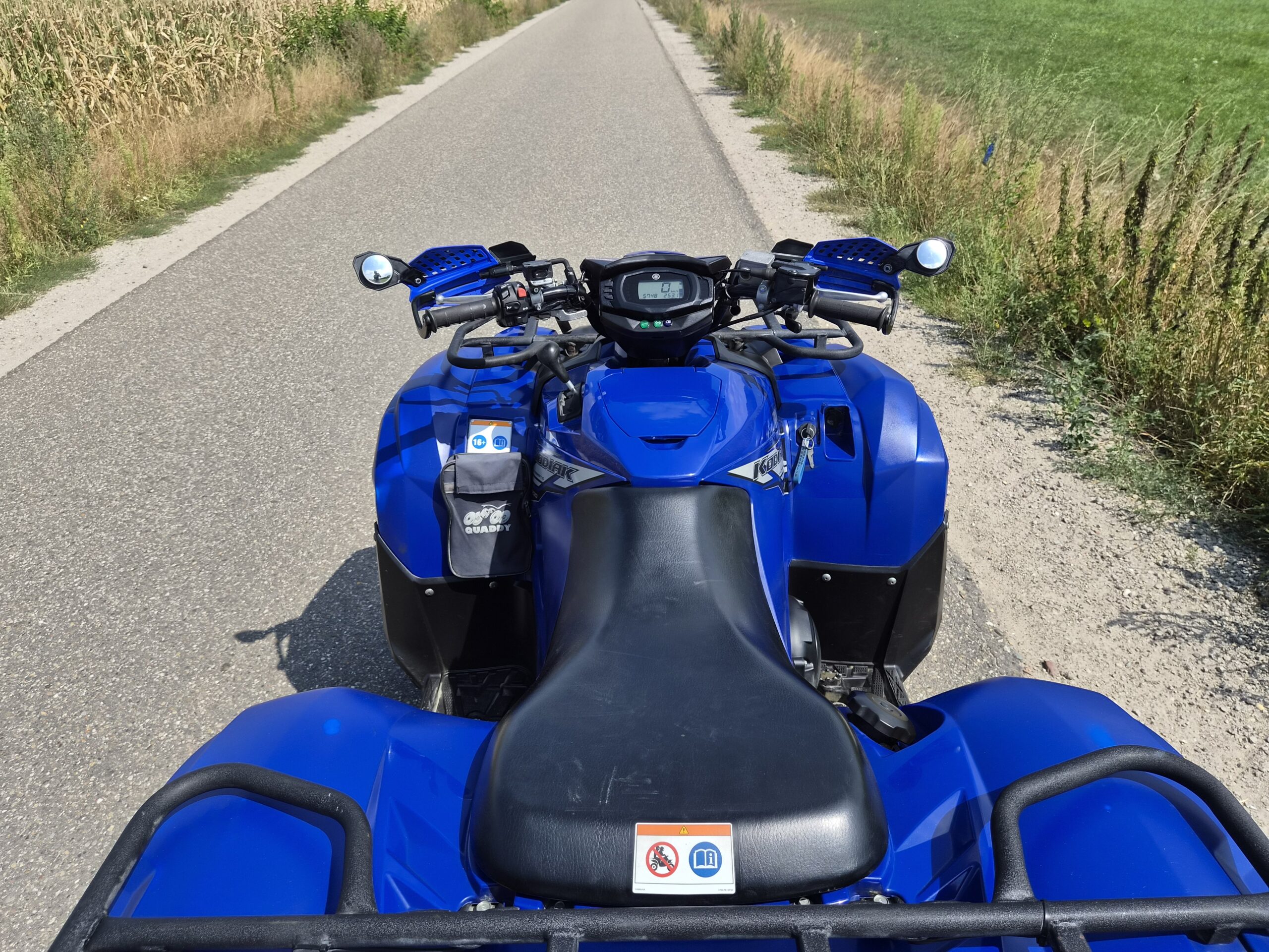 VERKOCHT Yamaha kodiak 700 4x4 EPS met kenteken - Afbeelding 7