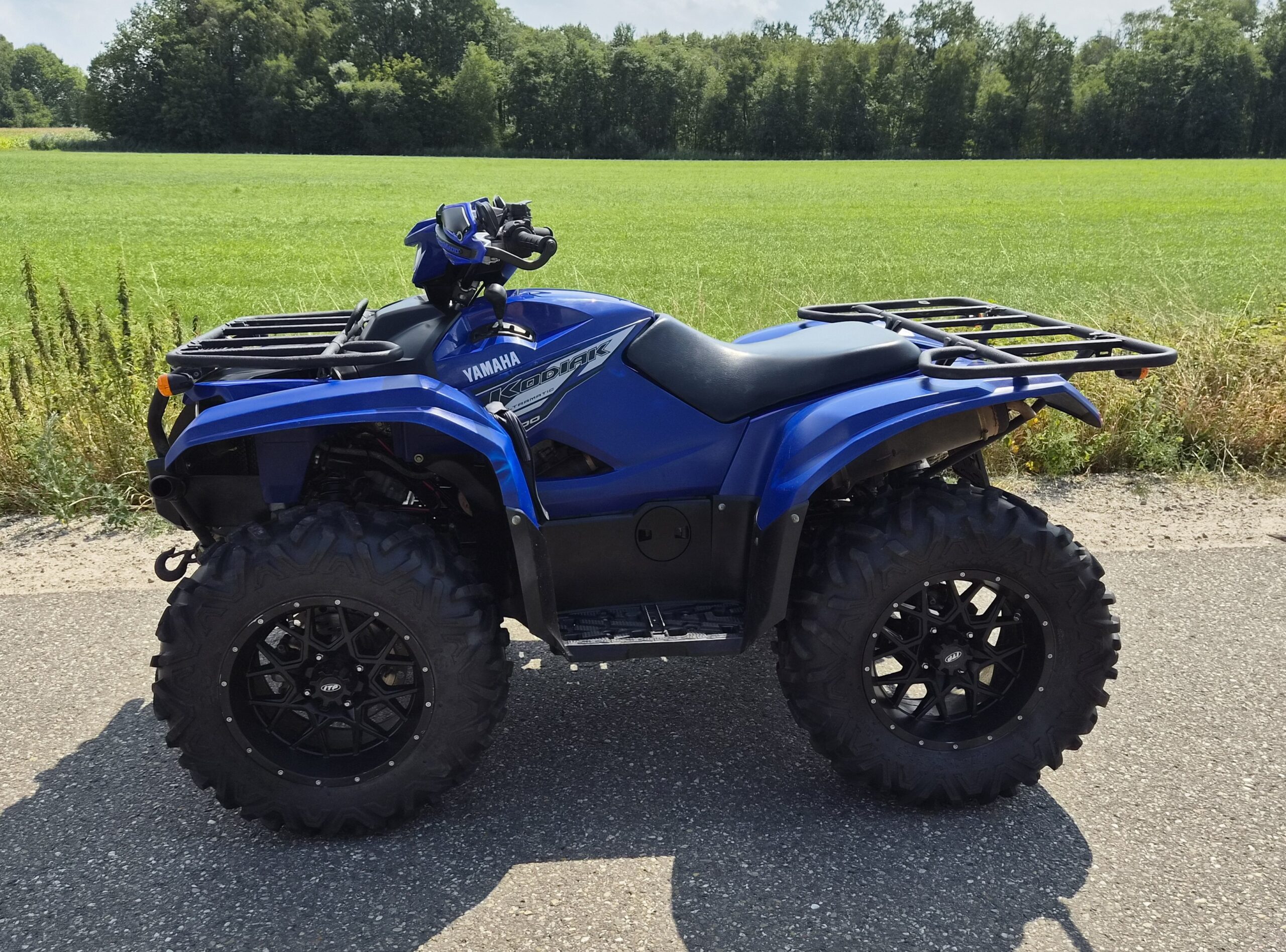 VERKOCHT Yamaha kodiak 700 4x4 EPS met kenteken - Afbeelding 11