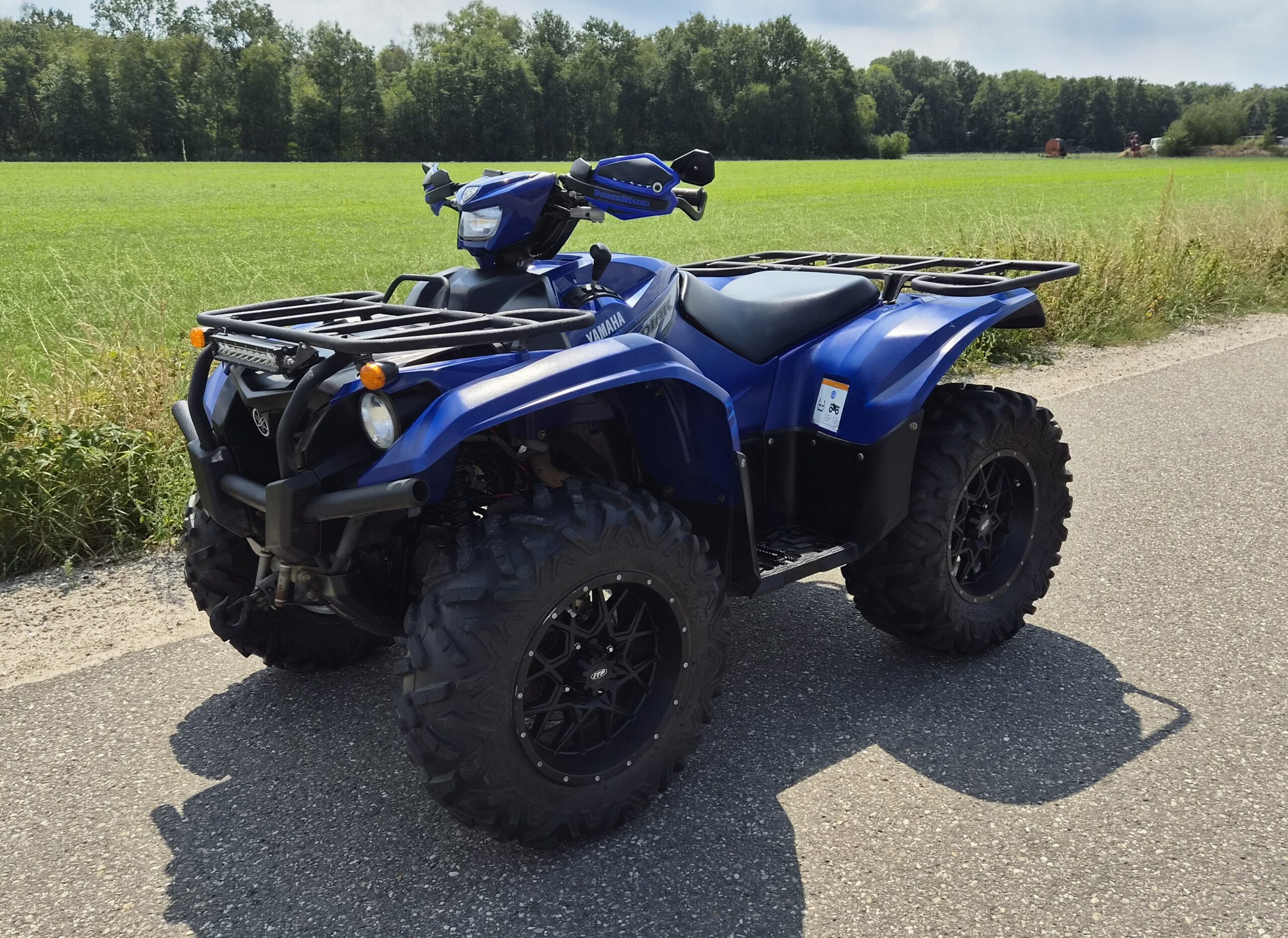 VERKOCHT Yamaha kodiak 700 4x4 EPS met kenteken - Afbeelding 12