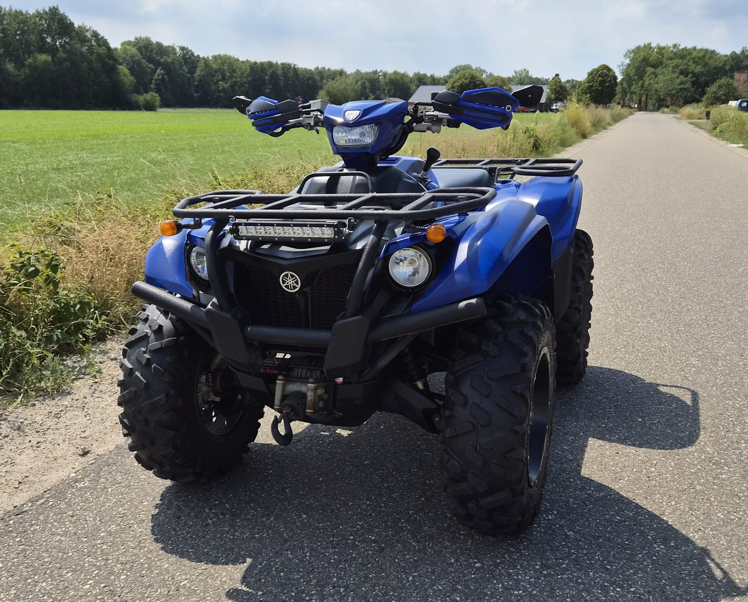 VERKOCHT Yamaha kodiak 700 4x4 EPS met kenteken - Afbeelding 13