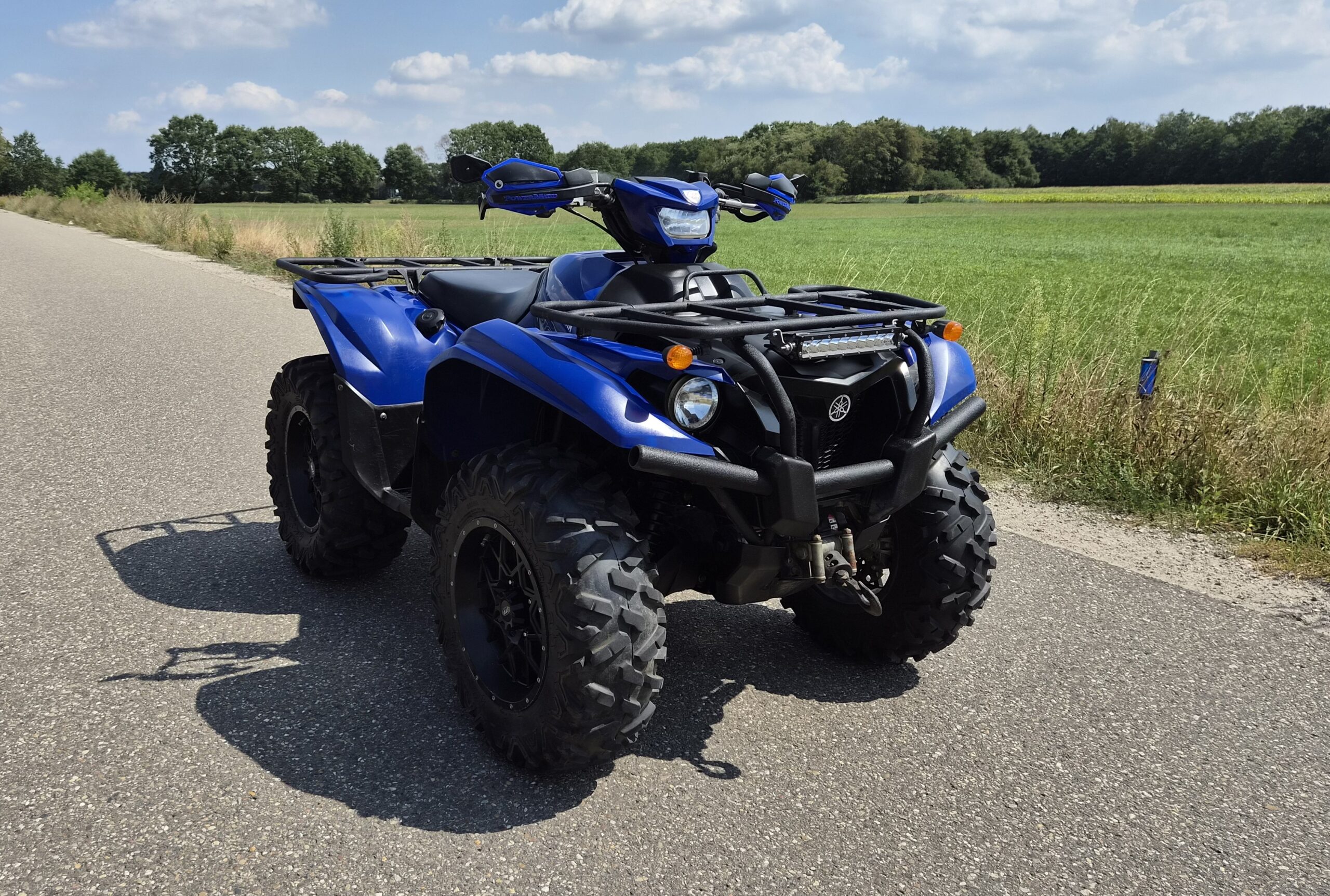 VERKOCHT Yamaha kodiak 700 4x4 EPS met kenteken
