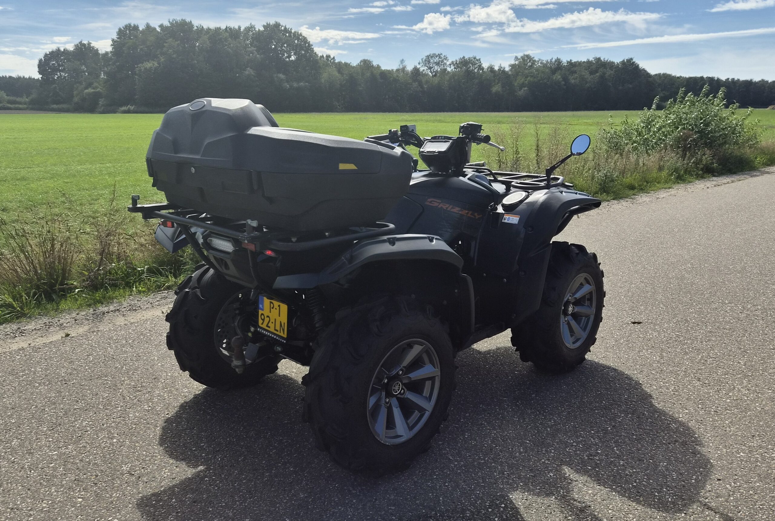 Yamaha Grizzly 700 4x4 met auto kenteken - Afbeelding 4