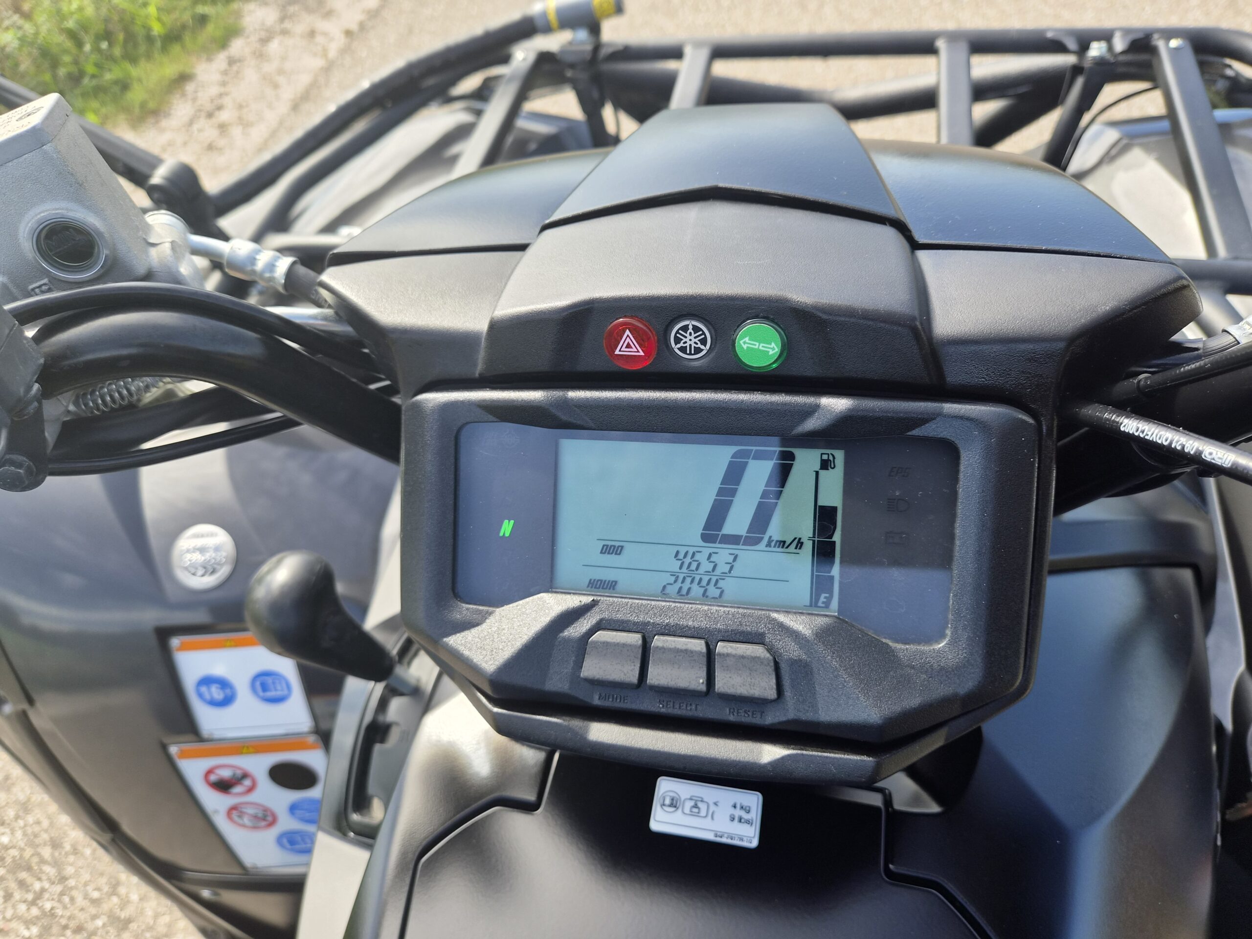 Yamaha Grizzly 700 4x4 met auto kenteken - Afbeelding 7