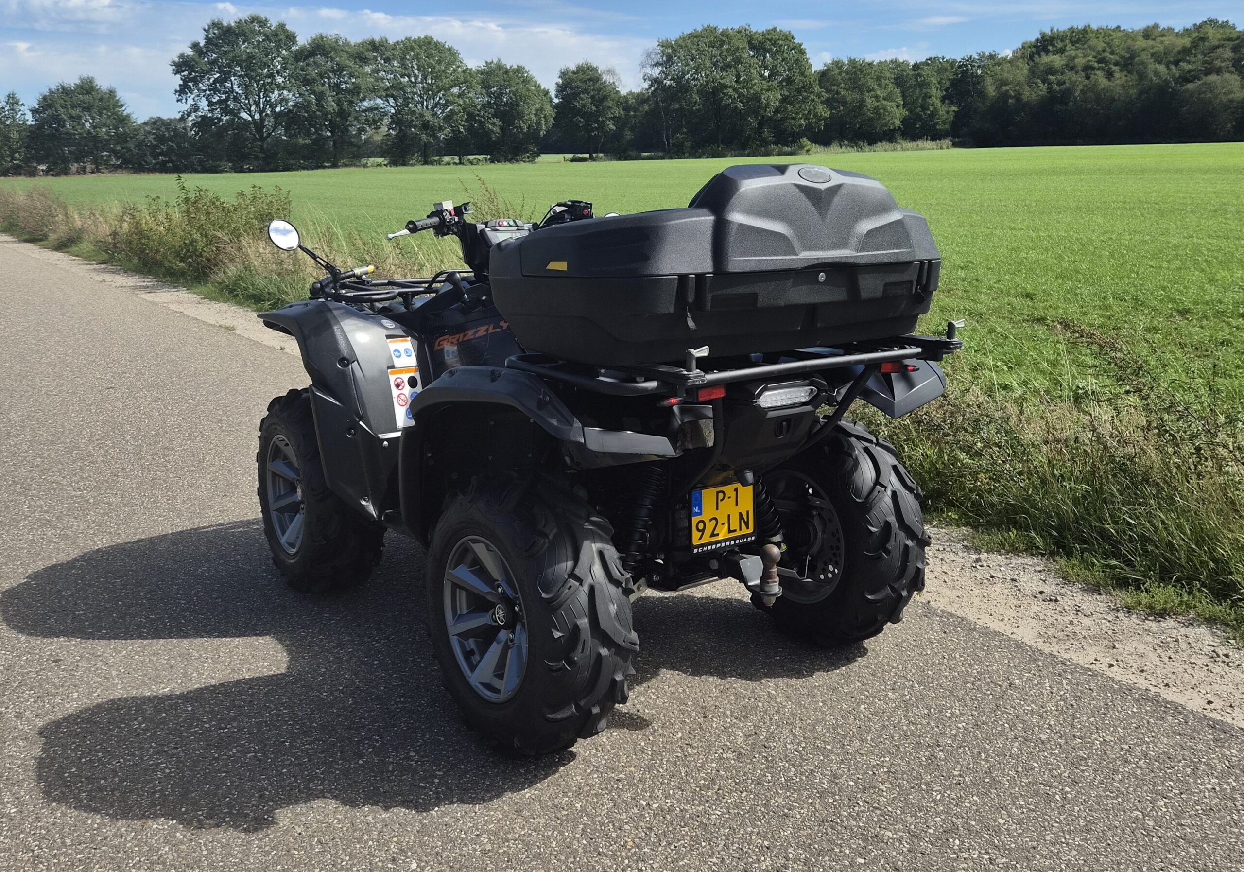 Yamaha Grizzly 700 4x4 met auto kenteken - Afbeelding 8