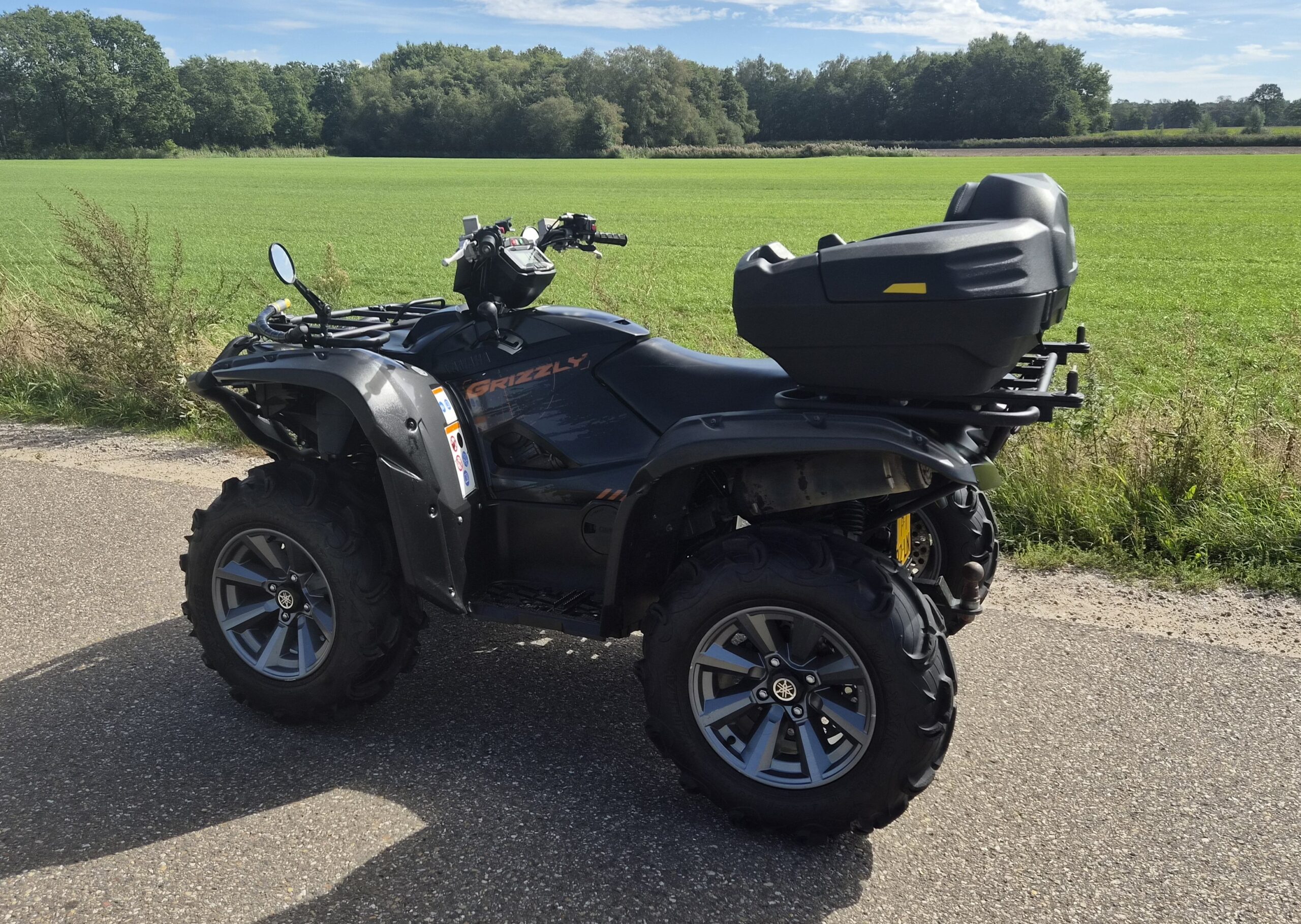 Yamaha Grizzly 700 4x4 met auto kenteken - Afbeelding 9